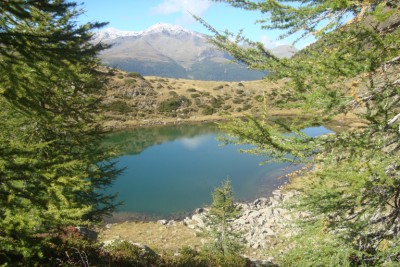 Lago in montagna